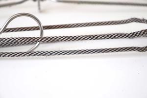 Kledinghangers Opvouwbaar 2 stuks  Kleur(en): zilverkleurig