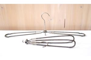 Kledinghangers Opvouwbaar 2 stuks  Kleur(en): zilverkleurig