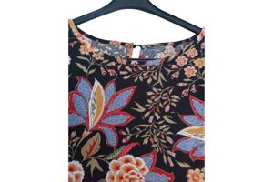 Luchtige zomer jurk multicolor L