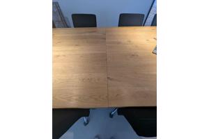 Grote houten (vergader)tafel 3m lengte