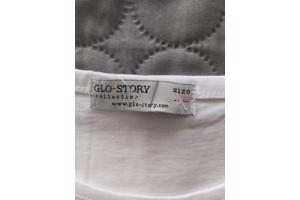 Glo-Story cupcakes t-shirt geel 122