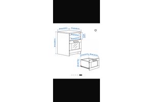 Ikea Brimnes nachtkastje