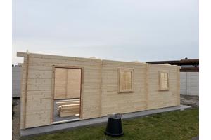 MAATWERK: blokhutten, woonunits, bijgebouwen.