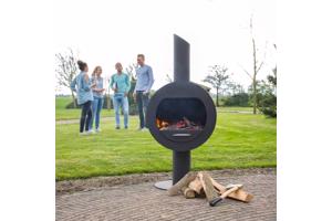 tuinhaard RedFire Kamina  terrashaard van staal