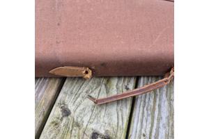 Vintage geweerkoffer