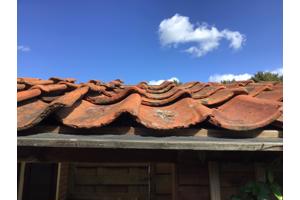 Oud Hollandse antieke dakpannen
