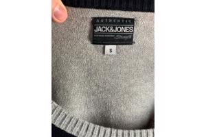 Jack&amp;Jones trui grijs/zwart 1975