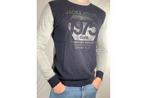 Jack&amp;Jones trui grijs/zwart 1975