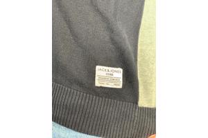 Jack&amp;Jones trui grijs/zwart 1975