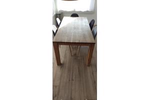 Eettafel massief eiken