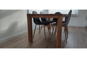 Eettafel massief eiken