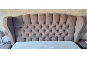 Mooie boxspring kleur lever afm. 180x200cm