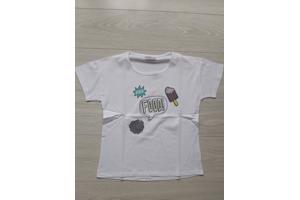 Glo-story t-shirt wit hello food 152