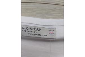 Glo-story t-shirt wit hello food 152