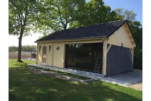 MAATWERK: blokhutten, woonunits, bijgebouwen.