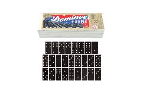 Klassieke Domino spel in houten doos