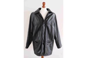 Leren Jas van Leather Style oversized Maat XXL z.g.a.n.