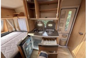 HOBBY DE LUXE 400SF. VOORTENT, LUIFEL, MOVER