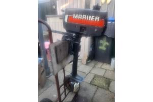 mariner {yamaha} 2 pk tweetakt kortstaart met inwendige tank