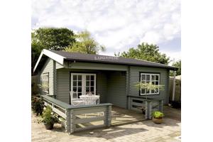 NIEUW Blokhut B33 ---MAATWERK---