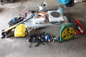 Wegens ziekte te koop verschillende kampeerspullen