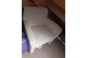 Stoelen beige stof