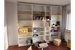 4 Billy boekenkasten met verhoger