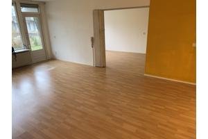 Laminaatvloer beuken 60 m2 plus een nieuw pak en plinten