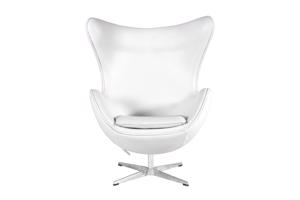 Stoel Egg chair design Jacobsen imitatie leer