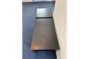 IKEA bijzettafel en salontafel donkerbruin