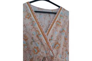 Ibiza style lange zomerjurk L