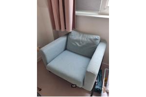 IKEA Koarp Stoel Blauw