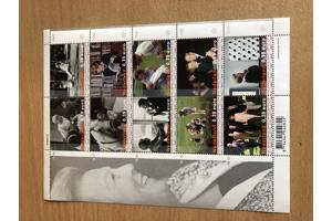 Rode PTT  3 postzegel mapjes rood kruis ( leeg ) PTT post