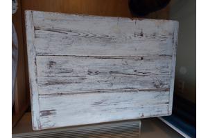 White wash houten tafel 100x71x80