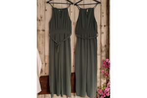 Jumpsuit khaki one size 34/36/38