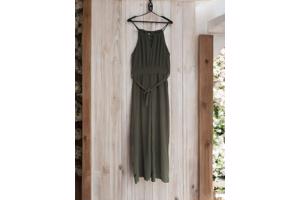 Jumpsuit khaki one size 34/36/38