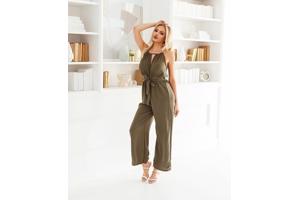 Jumpsuit khaki one size 34/36/38