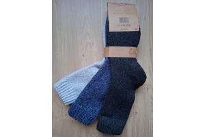3 Paar Dikke Alpaka Wollen Sokken Maat 39-42