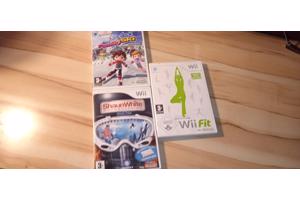 Wii balance board + Wii fit en 2 games