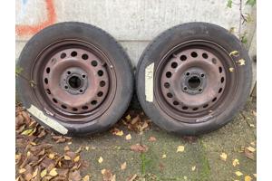 2x zomerbanden met velg 165/60 R14 75H vredestein