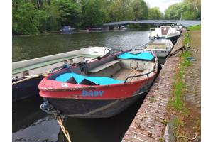 Stalen sloep te koop