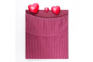 Offshoulder jurk roze XXL