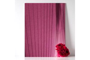 Offshoulder jurk roze XXL