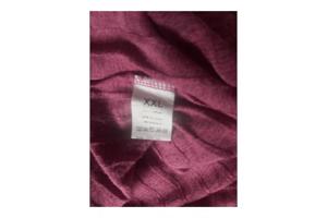 Offshoulder jurk roze XXL