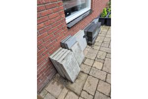 Diverse betontegels