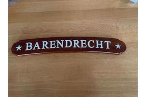 Naambord " Barendrecht "