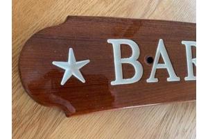 Naambord " Barendrecht "