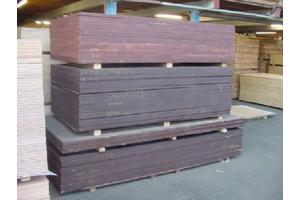 Aanbieding betonplexplaten, meranti en spaanplaten