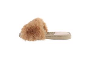 Givana Fluffy muiltjes - slippers camel 39