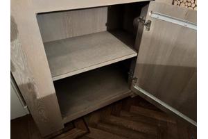 Eikenhouten boekenkast
